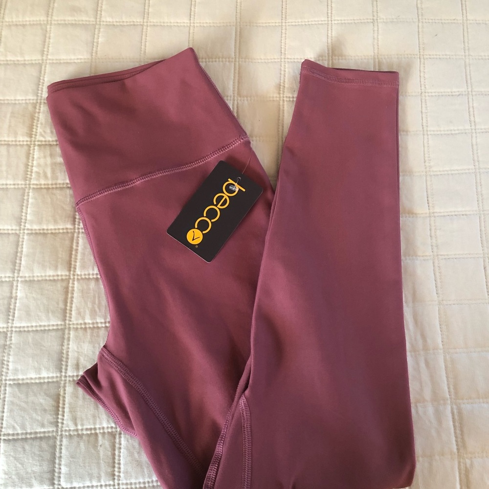 NWT Becco Legging Salmon smooth, high waisted